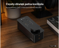 Fosi Audio Fosi Audio SK02 black - Wzmacniacz słuchawkowy z DAC - 1583302 - zdjęcie 4